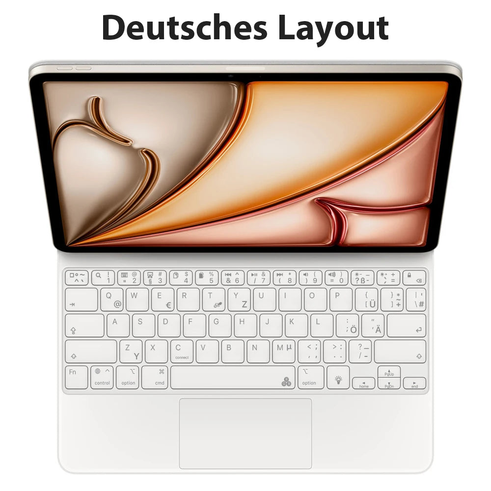 iPad Magic Keyboard Case - Smart Magnetic Folio with Trackpad