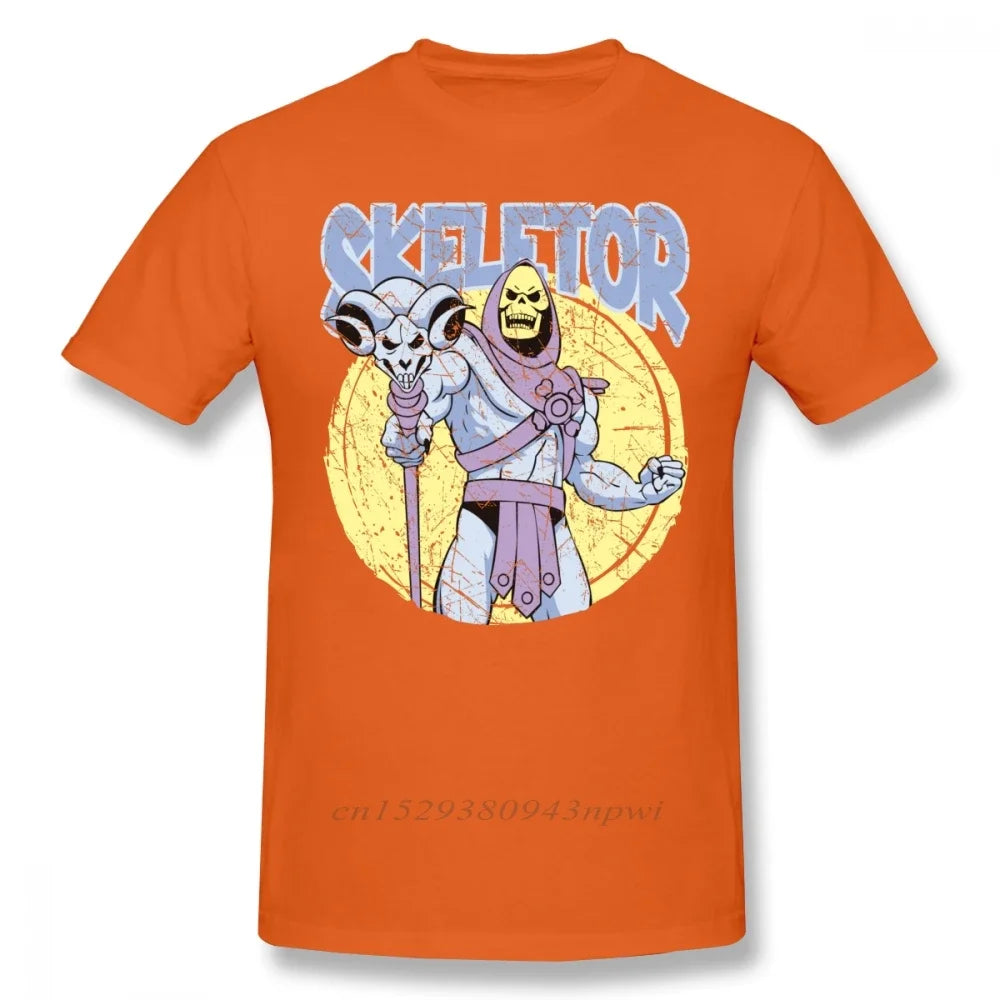Skeletor T Shirt - Funny Graphic Short Sleeve Tee