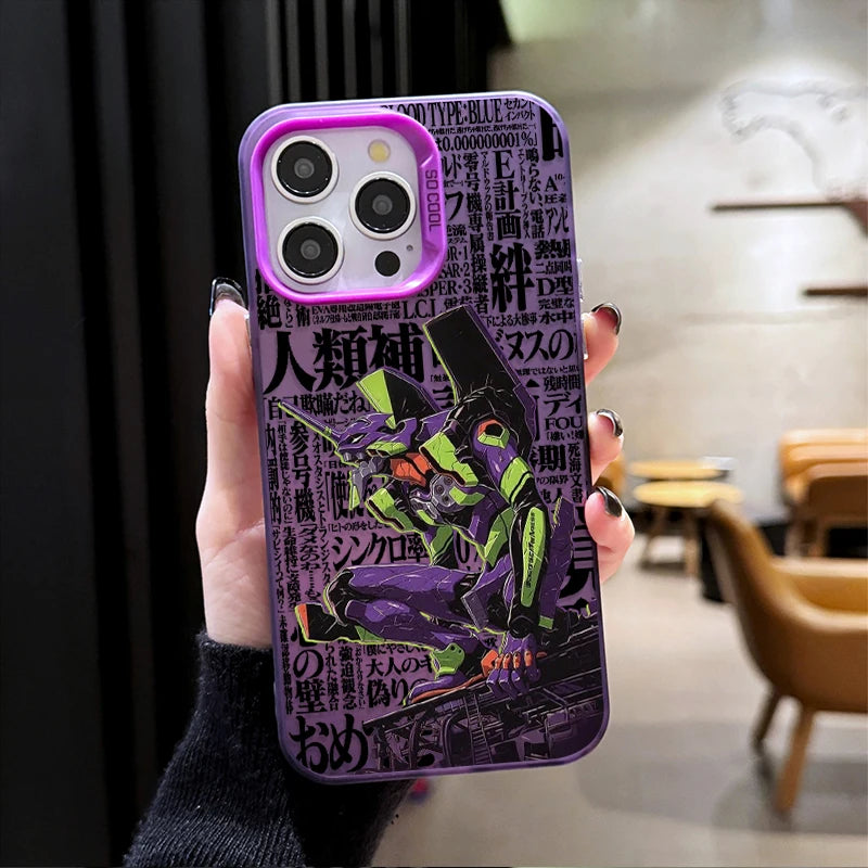 Evangelion Phone Case - Cool Anime Hard Shockproof Cover