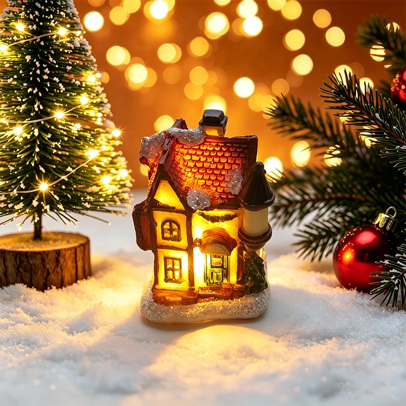 Christmas House Night Light - Kids Gift & Holiday Decor