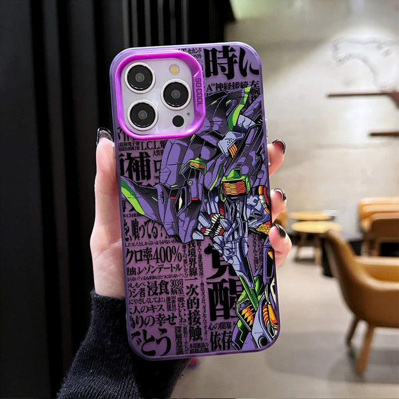 Evangelion Phone Case - Cool Anime Hard Shockproof Cover