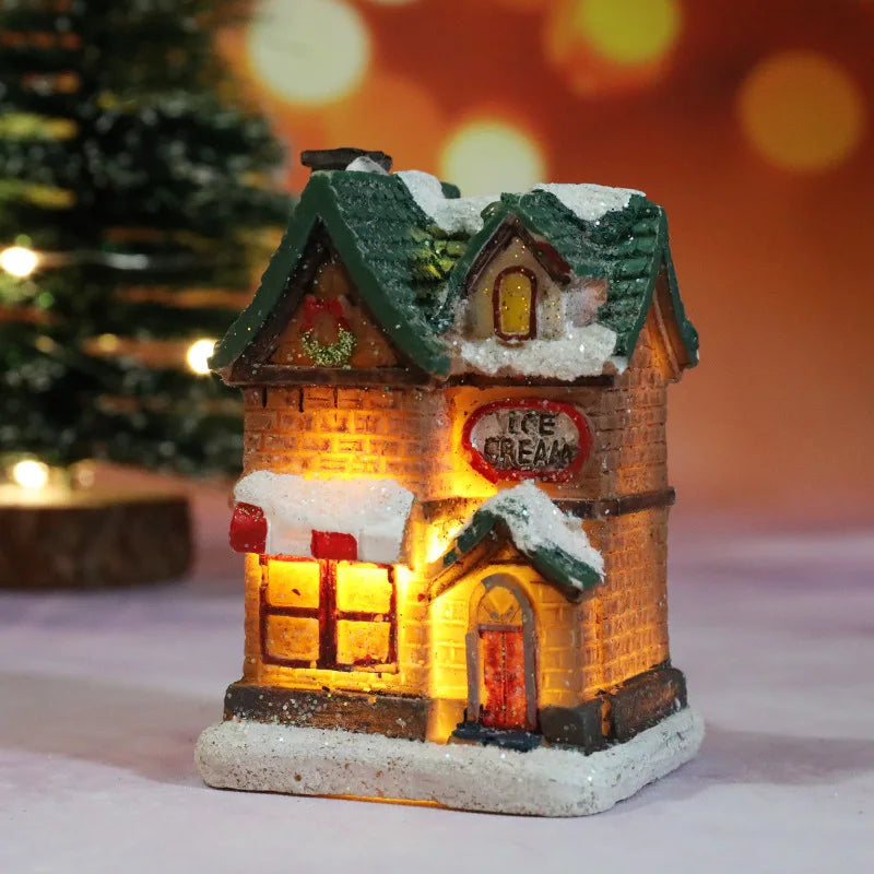 Christmas House Night Light - Kids Xmas Gift & Decor