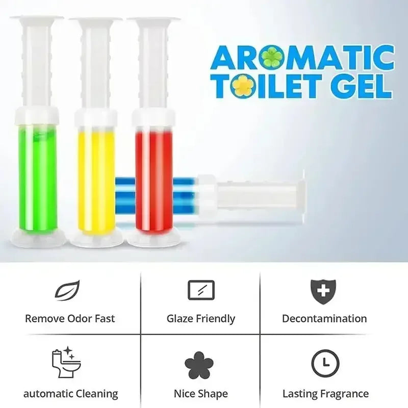 Toilet Cleaner Gel - Fragrance Deodorization & Air Freshener