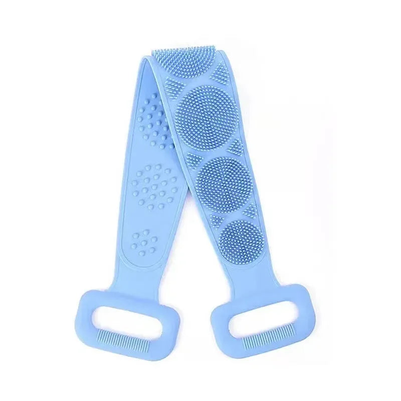 Silicone Back Scrubber - Exfoliating Massage Shower Belt