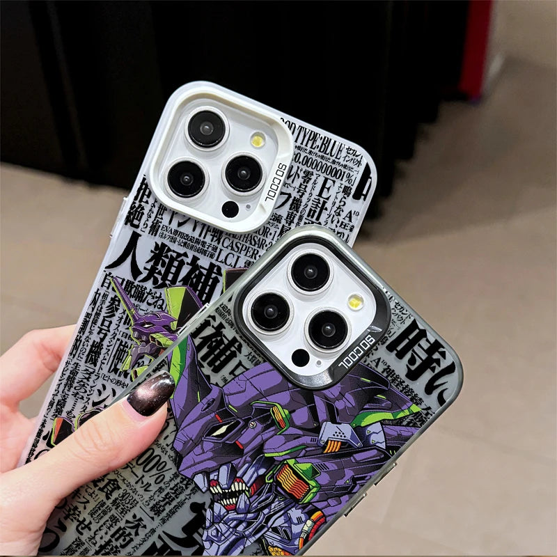 Evangelion Phone Case - Cool Anime Hard Shockproof Cover