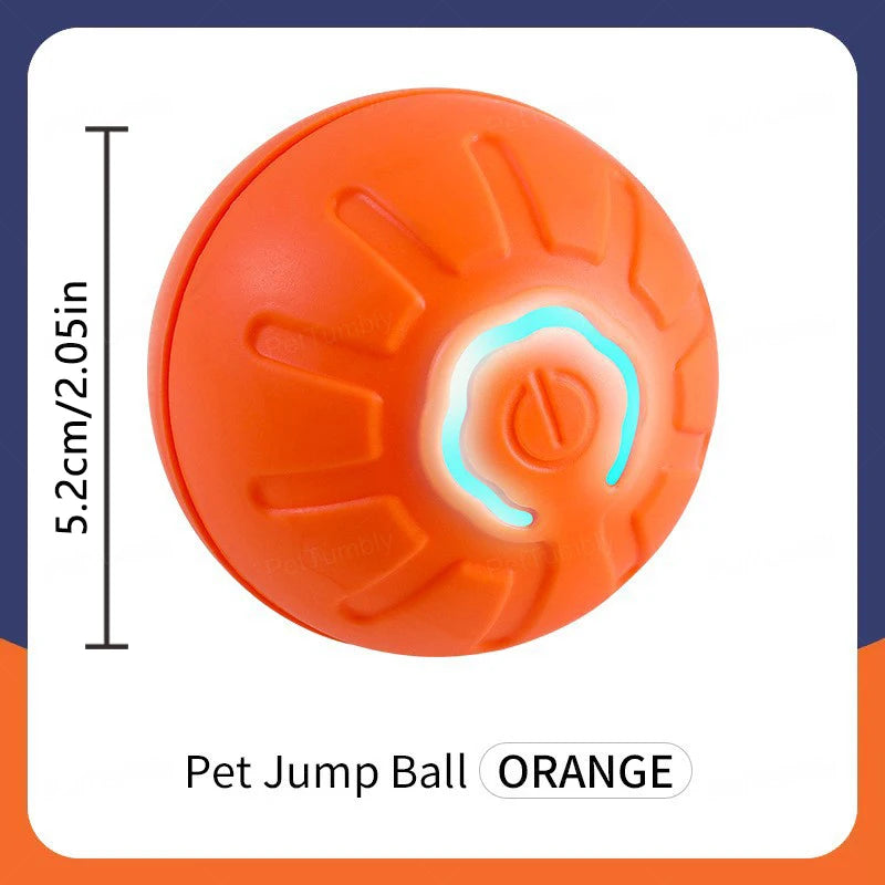 Interactive Dog Toy Ball - USB Automatic Moving Bouncing Toy