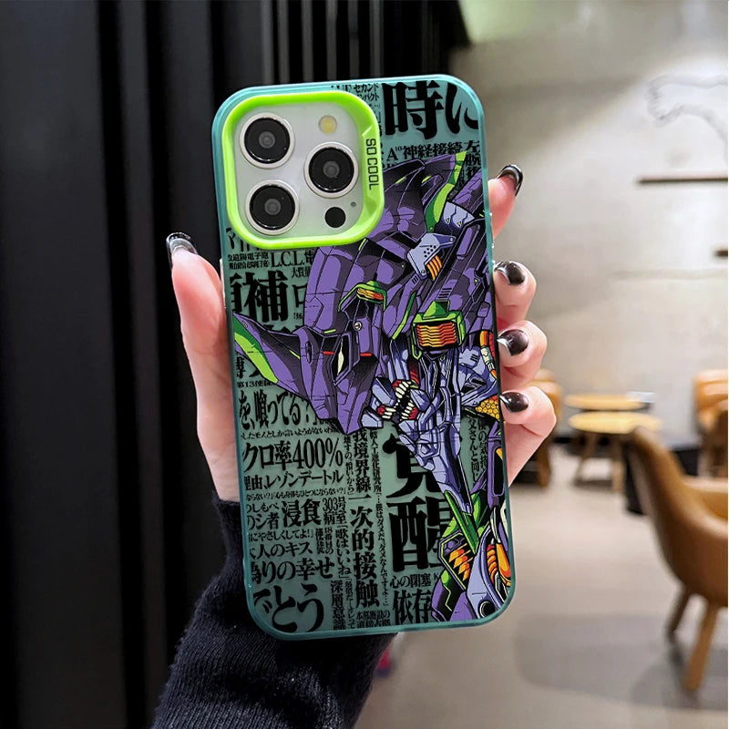 Evangelion Phone Case - Cool Anime Hard Shockproof Cover