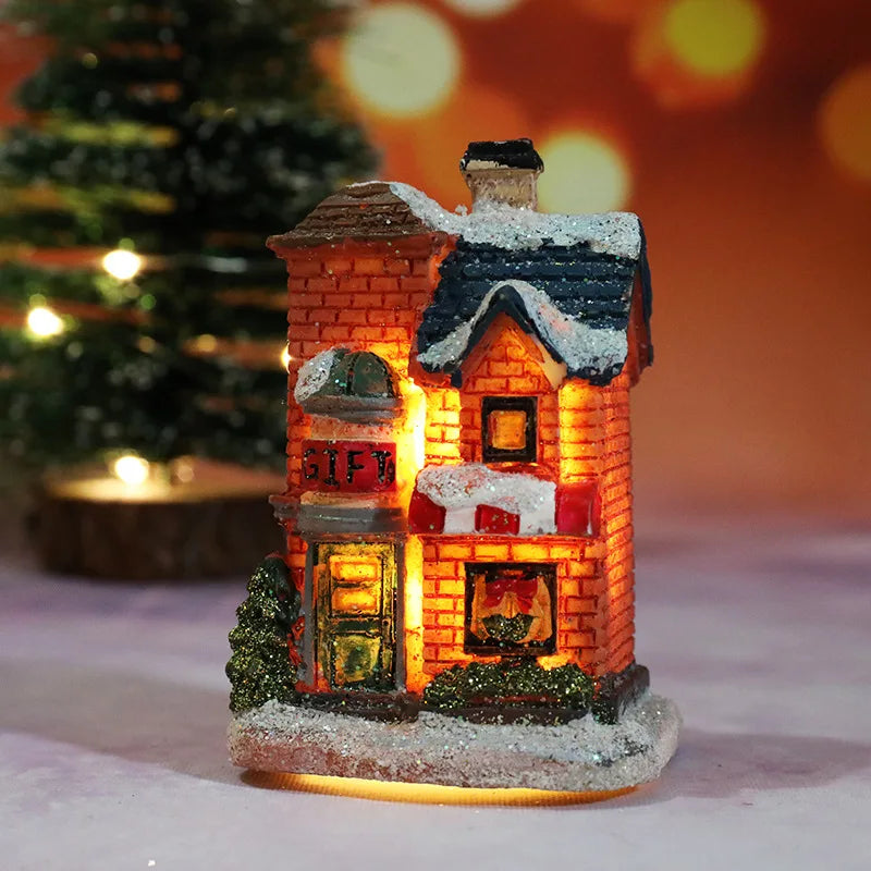 Christmas House Night Light - Kids Gift & Holiday Decor
