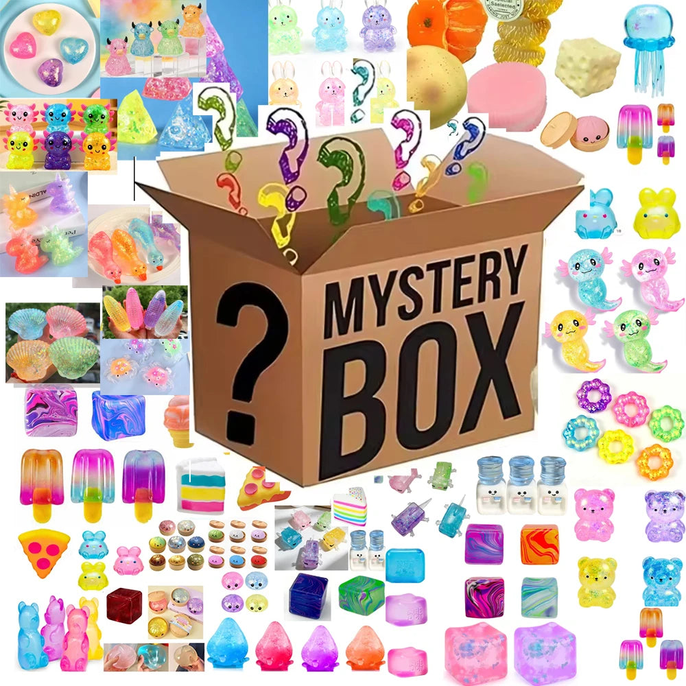 Ultimate Squishy Mystery Blind Box – Slow Rising Soft Fidget Toys Surprise Pack, Sensory Stress Relief Squishies for Kids & Adults Gift