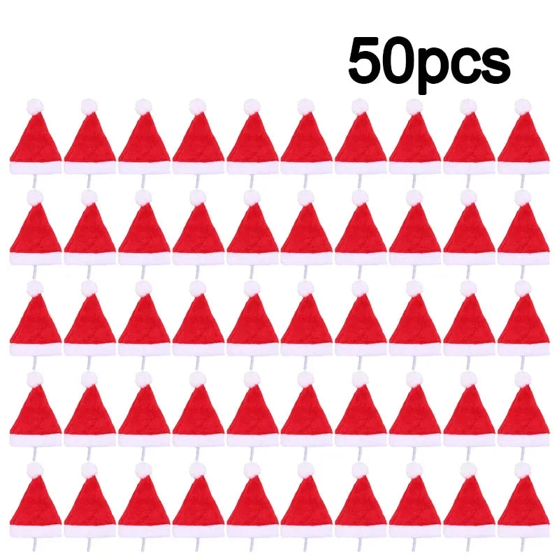 Christmas Pet Santa Hat Red Plush Soft Holiday Cap for Dogs and Cats Festive Party Costume Accessory Cute Photoshoot Decoration