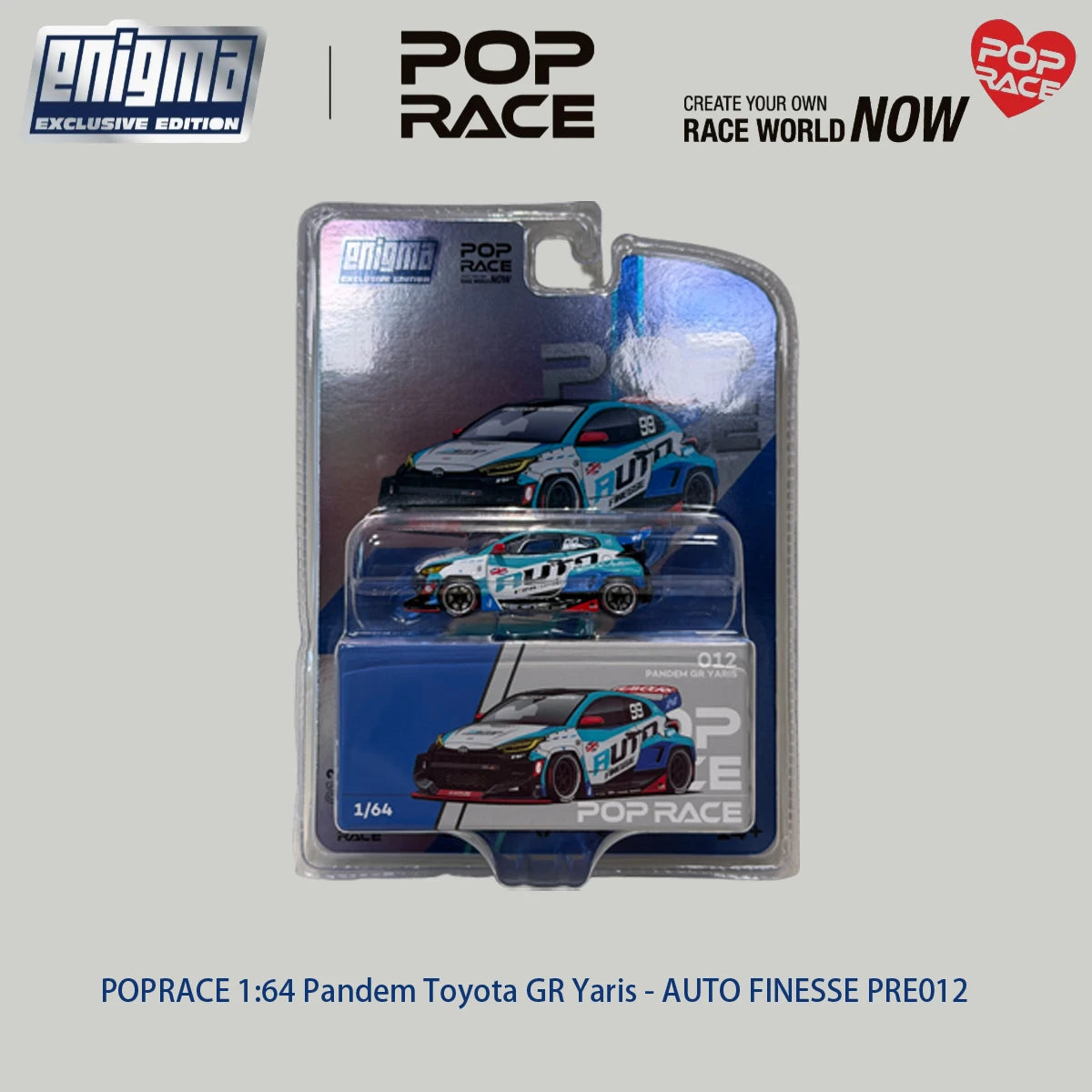 POP RACE 1:64 Precision Diecast | Enigma Exclusive JDM & RWB Legends