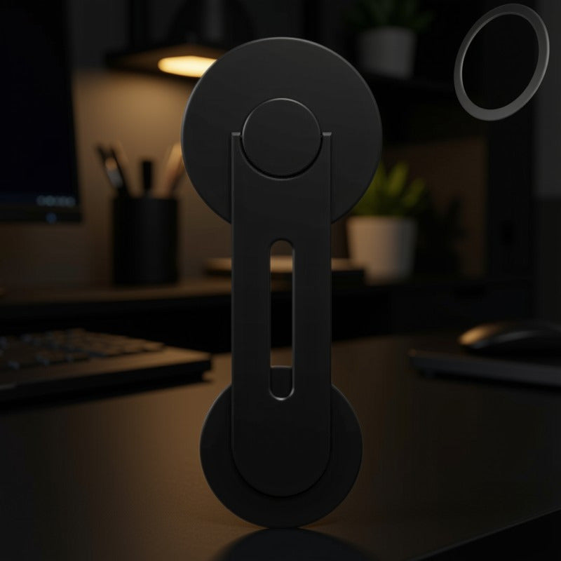 AeroFold Magnetic Display Mount | 360° Stealth Aluminum Arm