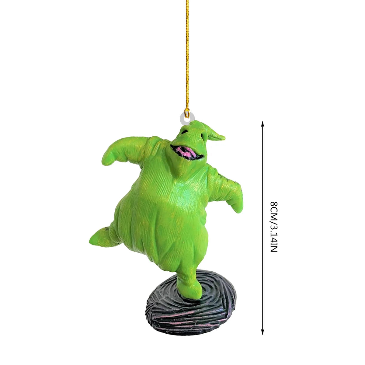 Nightmare Before Christmas Tree Ornament – Cute Cartoon Jack & Spooky Characters Hanging Pendant for Xmas Tree, Car & Holiday Decor