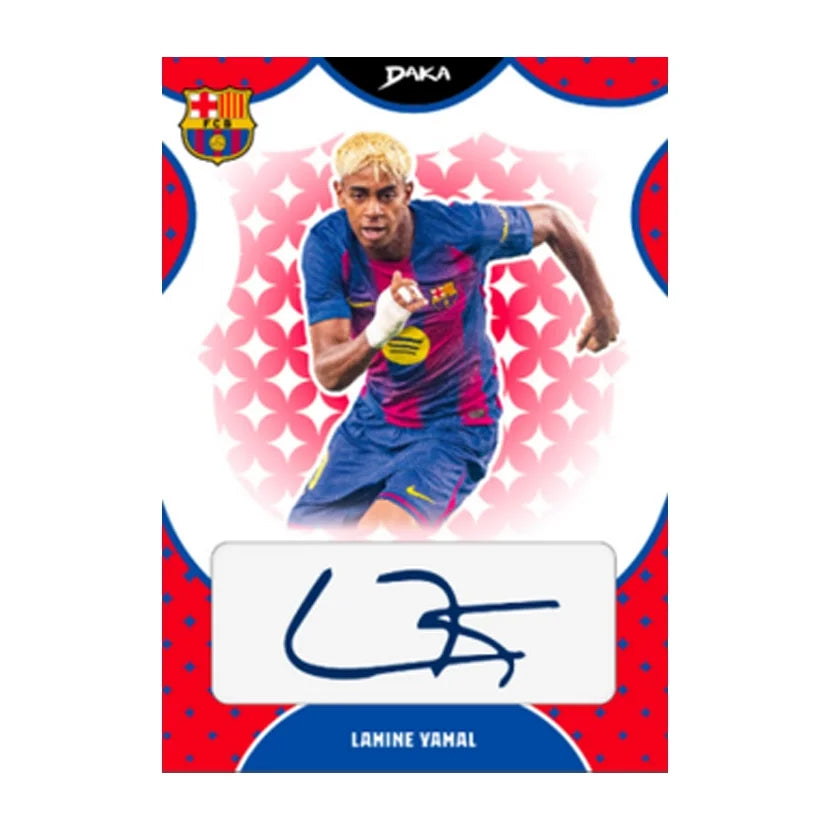 Daka Genuine 2025-26 Real Madrid Barcelona Top Audience Series 2 Football Star Collection Card Football Club Official Box Gifts