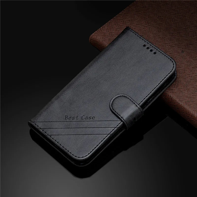 Premium Magnetic Flip Leather Case For Samsung Galaxy S26 S26FE S26Plus S26Ultra Plus Ultra Wallet Card Stand Slot Phone Cover