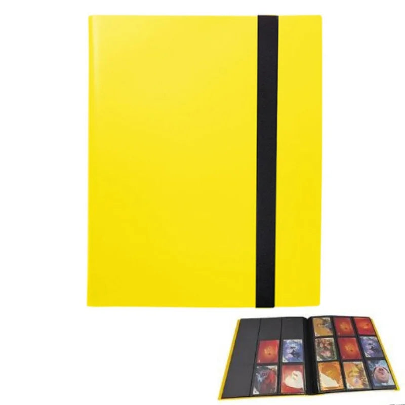 Premium Multi-Pocket Trading Card Binder-Holds 160/360/480 Cards-Durable PP Cover-Ideal for Basketball, Soccer,and Sports Cards