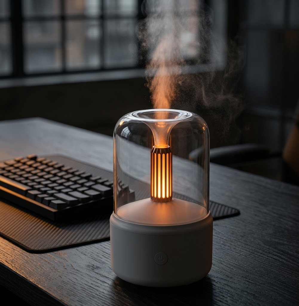 Lanterne Candlelight Ultrasonic Aroma Diffuser | Ambient Glow Edition