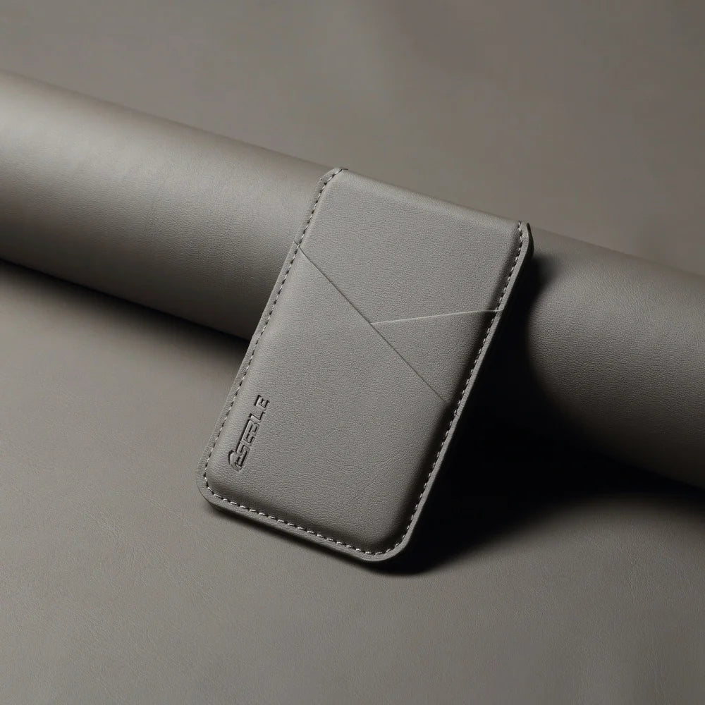 Luxury Leather For Magsafe Magnetic Wallet Slot Card Holder Phone Stand For iPhone 18 17 Pro Max 16 15 14 Bank ID Card Bag Cover