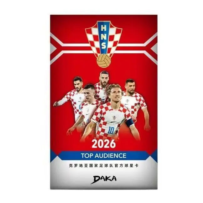 Daka Genuine 2025-26 Real Madrid Barcelona Top Audience Series 2 Football Star Collection Card Football Club Official Box Gifts