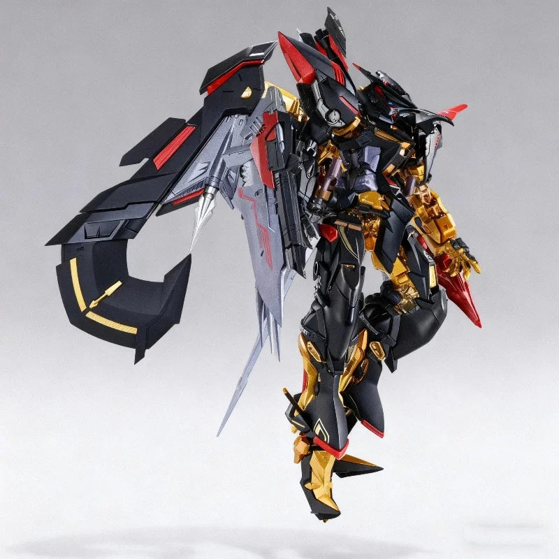 HG 1/144  Astray Gold Frame Assembly Model Kit Action Figures With Flight Pack Weapons Set Desktop Ornament Gift Collection Toys