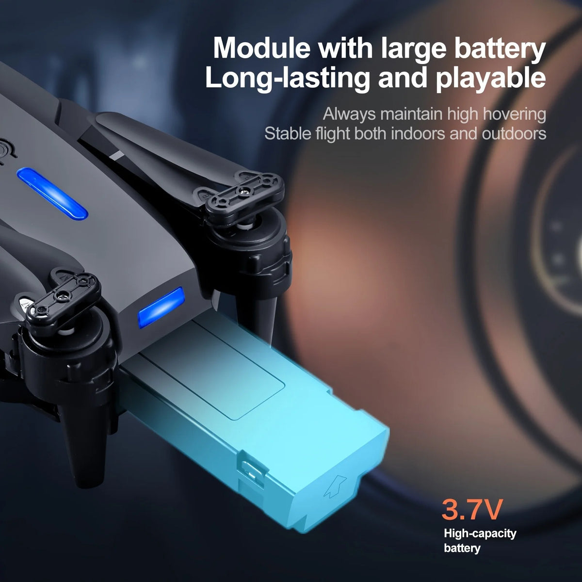 GHOST-88 TACTICAL RECON DRONE | Dual-Camera Optical Flow Quadcopter with Integrated Display Controller