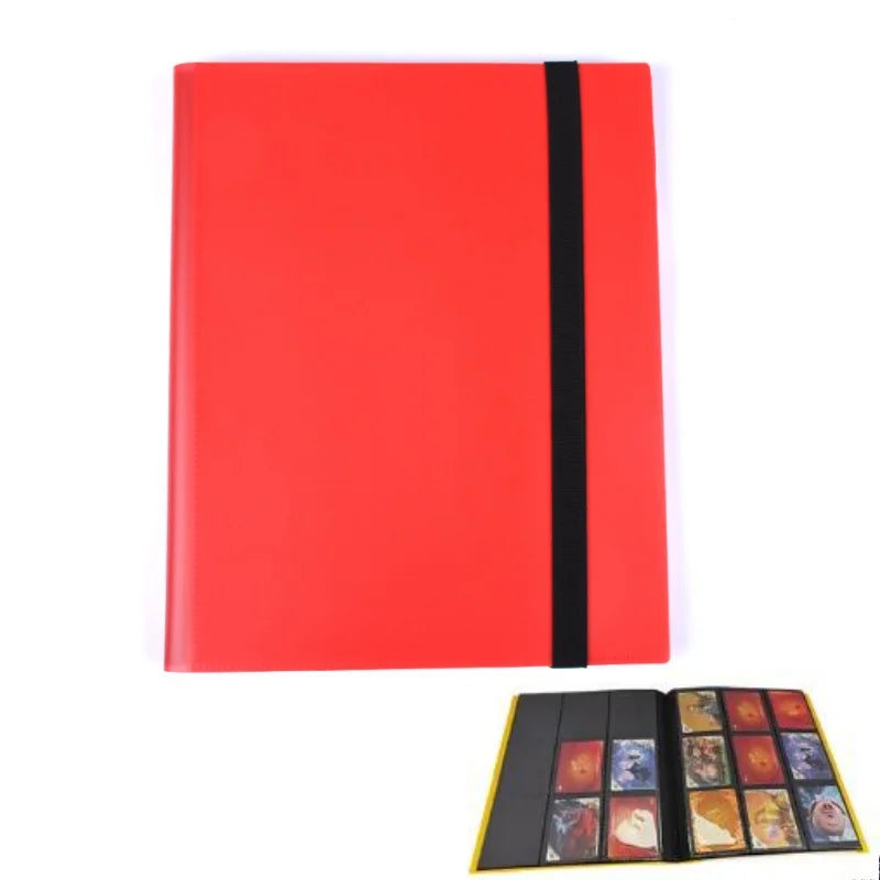Premium Multi-Pocket Trading Card Binder-Holds 160/360/480 Cards-Durable PP Cover-Ideal for Basketball, Soccer,and Sports Cards
