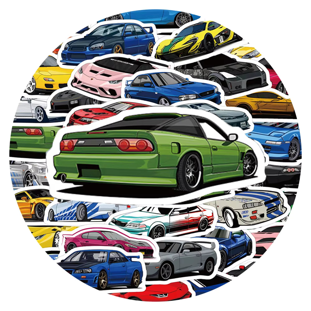 JDM Culture Vinyl Decal Set