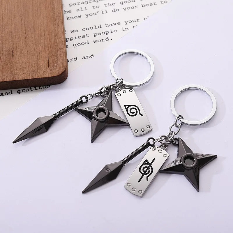 Bandai Anime Naruto Keychain Car Keybag Backpack Accessories Keychain Accessories Women's Jewelry Men's Gifts