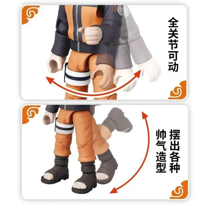 New Original NARUTO Building Blocks Toys Cartoon Anime DIY Assembled Figure Uzumaki Shippuden Action Model Toys Fans Gifts