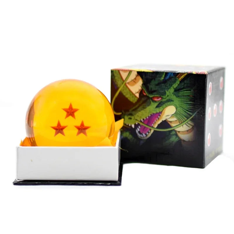 Bandai Anime Dragon Ball Crystal Ball Z Star 1-7 Resin Dragonbead Cosplay Props Desktop Decoration Children Toys Gifts