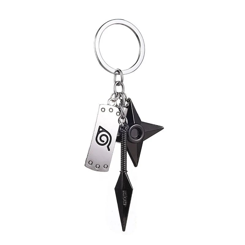 Bandai Anime Naruto Keychain Car Keybag Backpack Accessories Keychain Accessories Women's Jewelry Men's Gifts