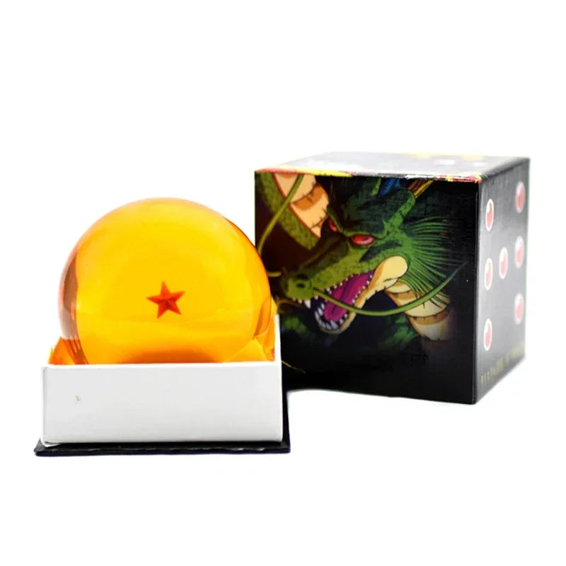 Bandai Anime Dragon Ball Crystal Ball Z Star 1-7 Resin Dragonbead Cosplay Props Desktop Decoration Children Toys Gifts