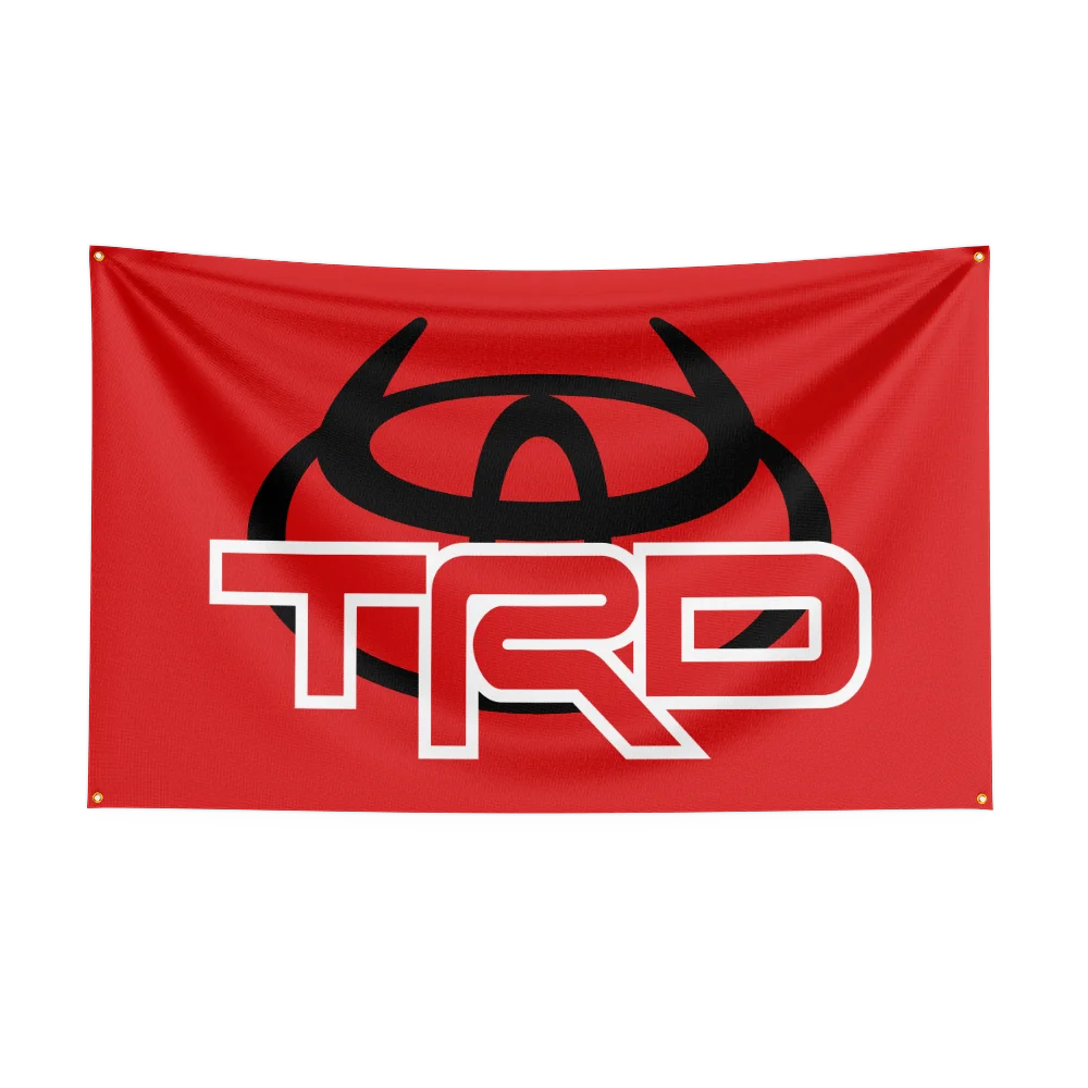 3x5ft T-TRDs Auto Parts Flag Room Decor Flag Outdoor Decorations Flags for Rooms