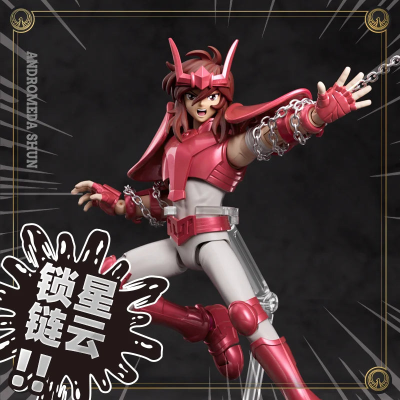 BLOKEES Original Saint Seiya Andromeda Shun PISCES APHRODITE VIRGO SHAKA CHAMPION CLASS Action Figure Assembly Model Toys Gift
