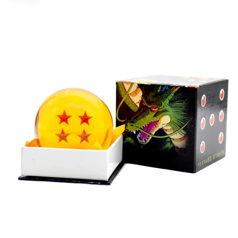 Bandai Anime Dragon Ball Crystal Ball Z Star 1-7 Resin Dragonbead Cosplay Props Desktop Decoration Children Toys Gifts