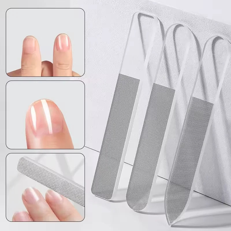 Nasedal Nano Glass Polishing File Washable Sanding Grinding Buffing Tool for Gundam Scale Model DIY Hobby Nail Repair Manicure