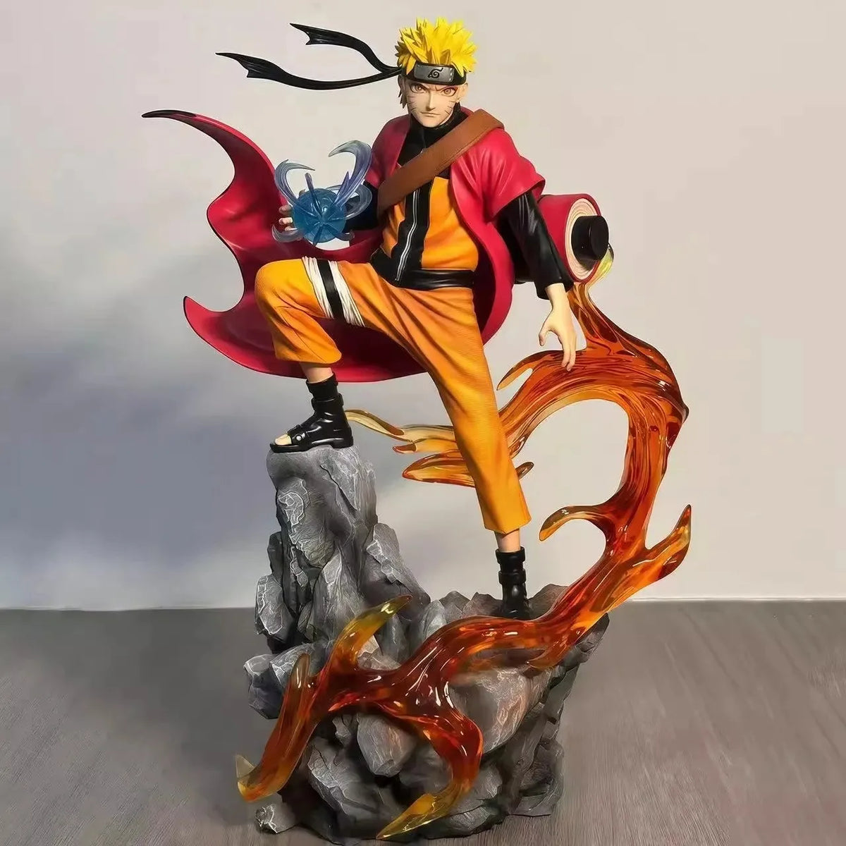 -*-23cm Naruto Anime Figure Uzumaki Naruto Uchiha Sasuke Action Model Pvc Statue Desktop Ornament Collection Toys Gift