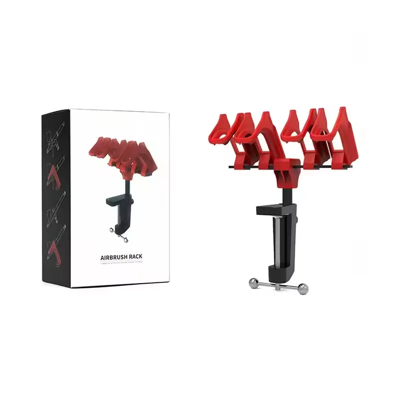 DSPIAE PT-AB Wash-Free Airbrush with Marker Rack for Gundam Scale Models Painting for Modeler Hobby DlY Tool Sets