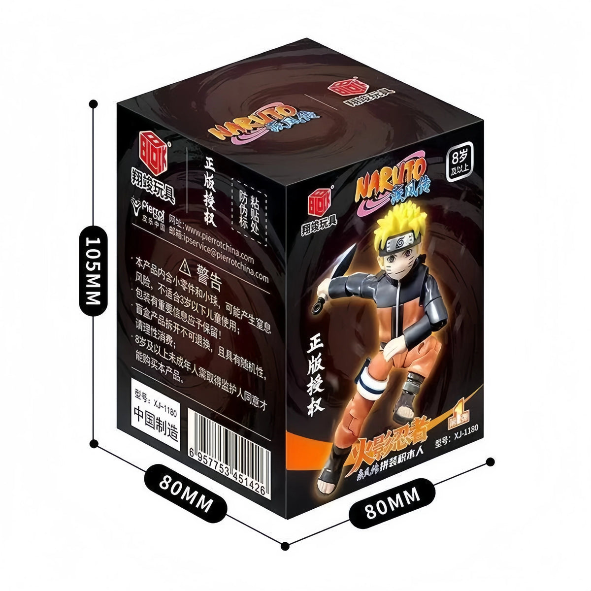 New Original NARUTO Building Blocks Toys Cartoon Anime DIY Assembled Figure Uzumaki Shippuden Action Model Toys Fans Gifts